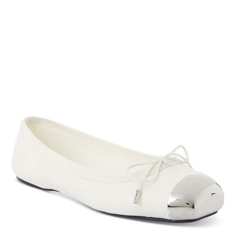 alexander mcqueen ballet cap toe flat